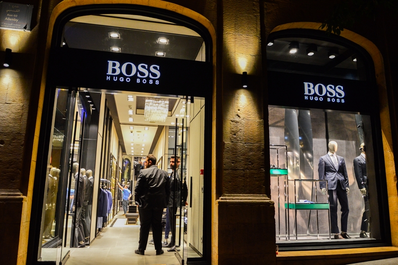 Opening Of Hugo Boss